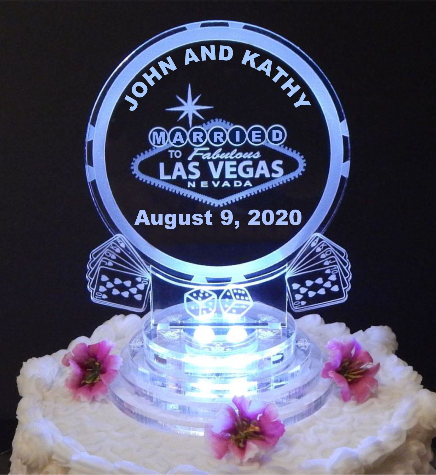  Personalized - Married in Fabulous Las Vegas